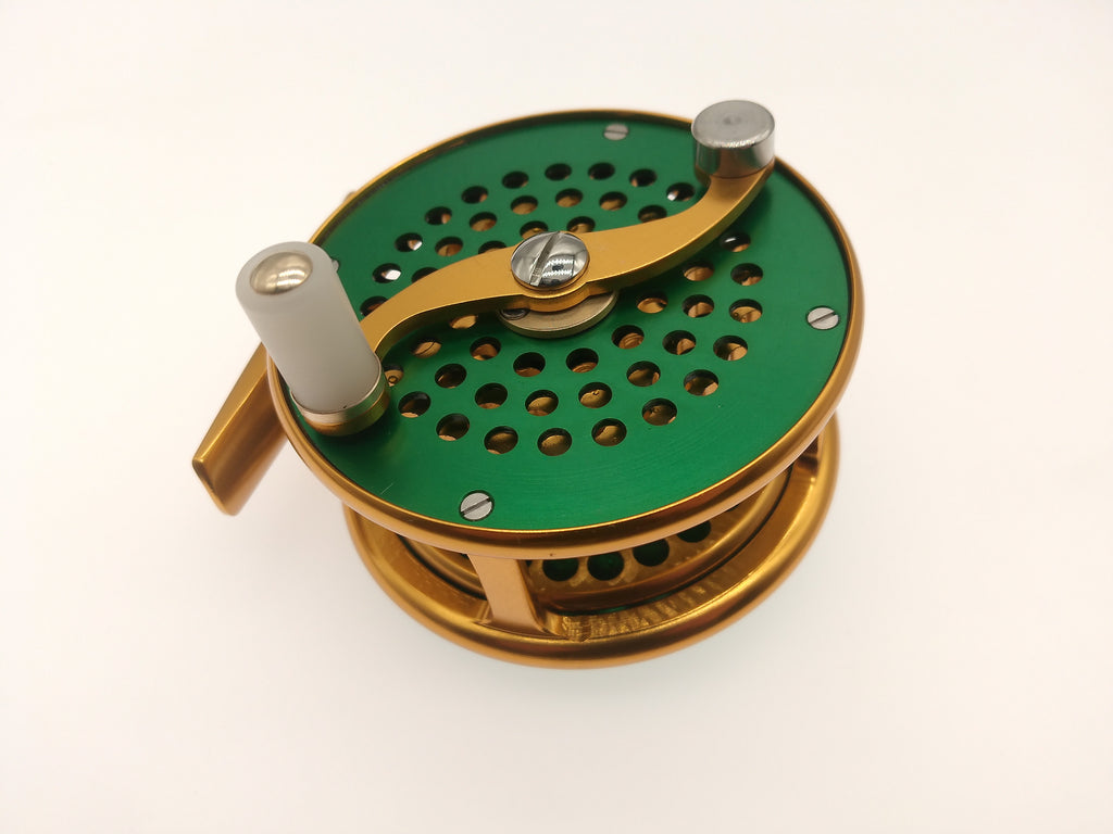 There is something about a GOLD fly fishing reel