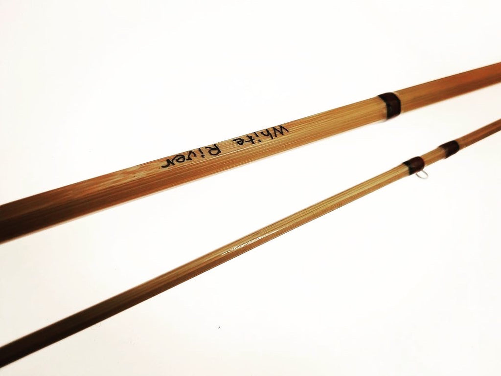 Zhu New Bamboo Fly Rod 6'0 for #3 Line Wt with Two Piece Two Tips
