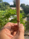 HOLLOW BUILD & Bamboo FERRULES Split Cane FLAMED Fly Rod Blanks 2piece 2 tips.