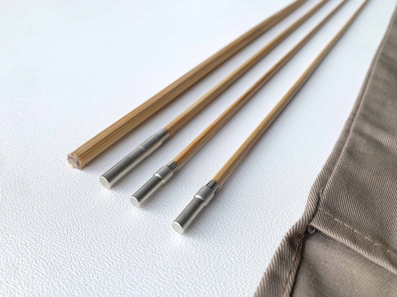 ZHUSROD Natural Bamboo Fly Rod Blanks Unferruled