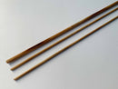 ZHUSROD Flamed Bamboo Fly Rod Blanks Unferruled