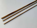 ZHUSROD Flamed Bamboo Fly Rod Blanks Ferruled