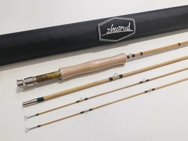 ZHUSROD Bamboo Fly Rod - Payne 200L light tip - 8 ft 0 in 3 piece 4 wt