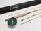 ZHUSROD grgr-1 Bamboo Fishing Rod with Carrying Case Medium Action