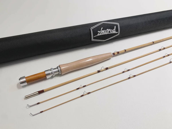 ZHUSROD Bamboo Fly Rod - Montague - 9 ft 3 piece 3 wt