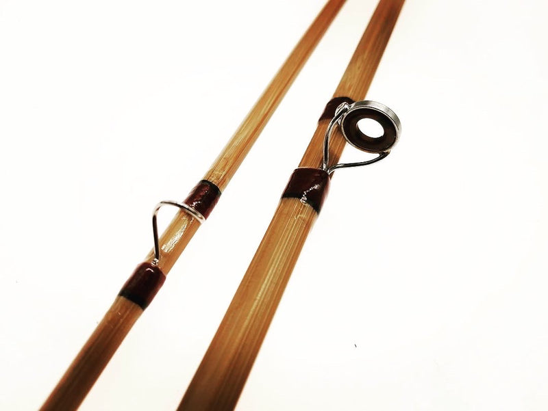 Zhu New Bamboo Fly Rod 6'0 for #3 Line Wt with Two Piece Two Tips